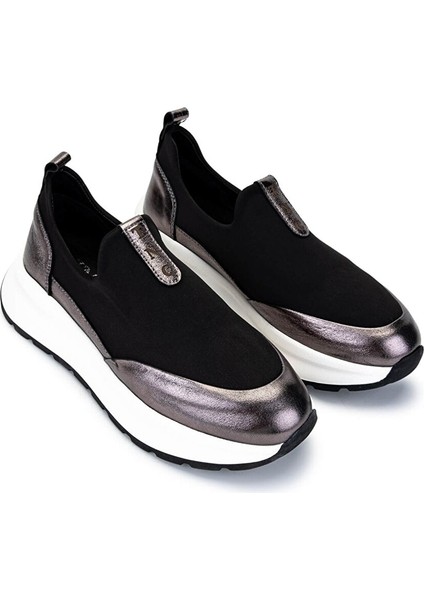 Kadın Deri & Tekstil Antrasit Sneakers & Spor Ayakkabı fiyatları
