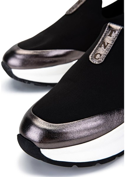 Kadın Deri & Tekstil Antrasit Sneakers & Spor Ayakkabı fırsatları