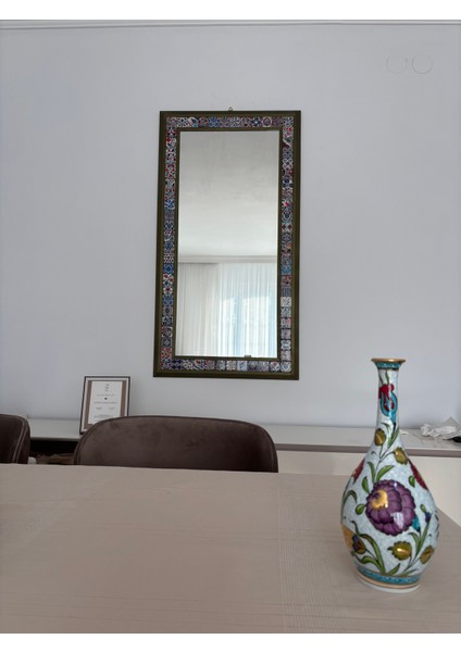 Kütahya Çini Magnet Ayna 64*121 cm Boy Aynası fırsatları