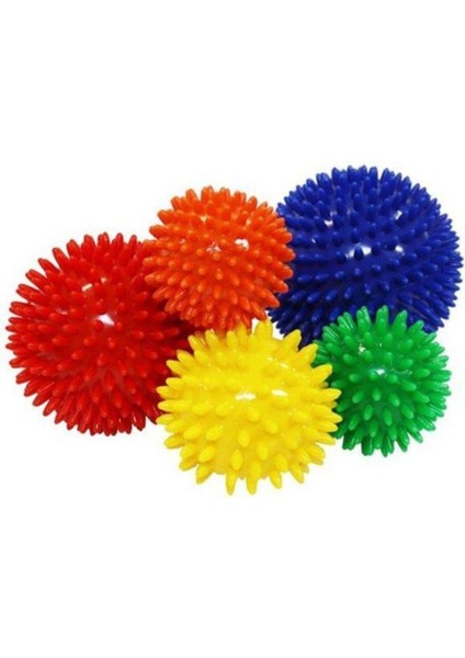 Yumuşak Dikenli Top, Masaj ve Duyu, Sarı, 8 cm