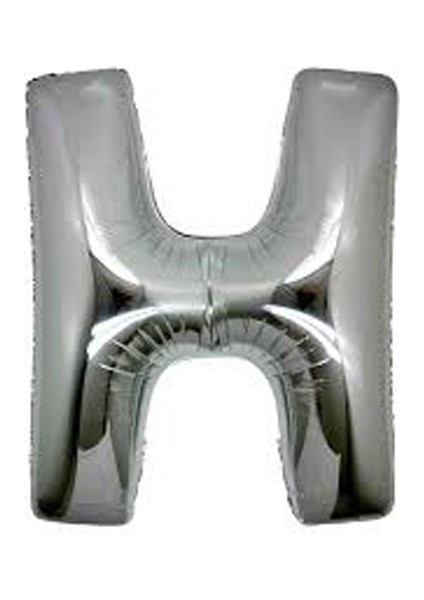 Gümüş Rengi Folyo Balon 1 Metre