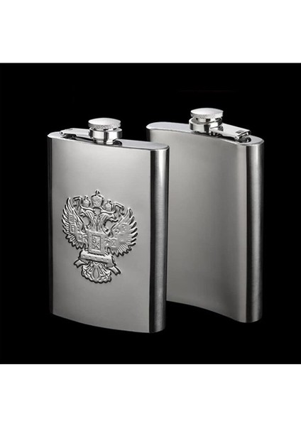 Twin Eagle Paslanmaz Çelik Cep Içki Matara Krom 9oz 270ML fiyatları