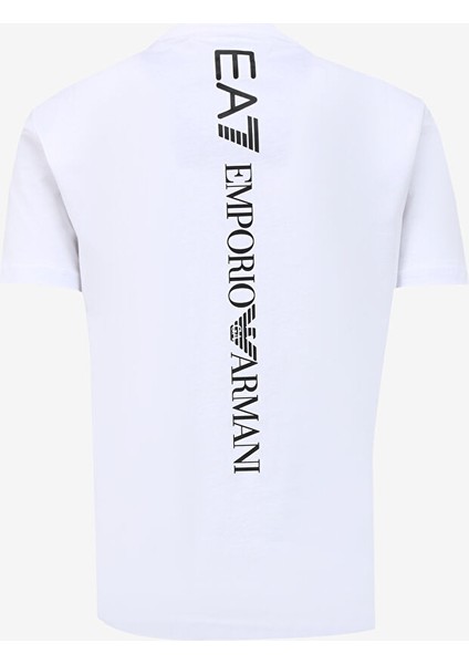 Slim Fit Bisiklet Yaka Beyaz Erkek T-Shirt 8NPT18PJ02Z fiyatları