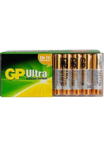 Gp 24AU R03 Ultra Alkalin Ince Kalem Aaa 40‘lı Paket fiyatları