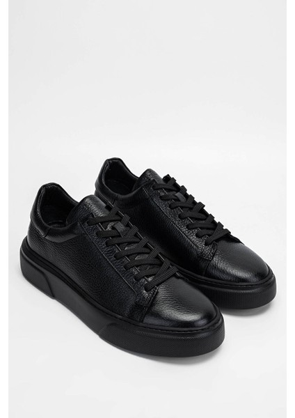 Erkek Hakiki Deri Siyah Taban Sneakers & Spor Ayakkabı modelleri