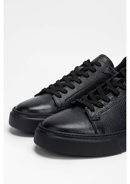 Erkek Hakiki Deri Siyah Taban Sneakers & Spor Ayakkabı fırsatları