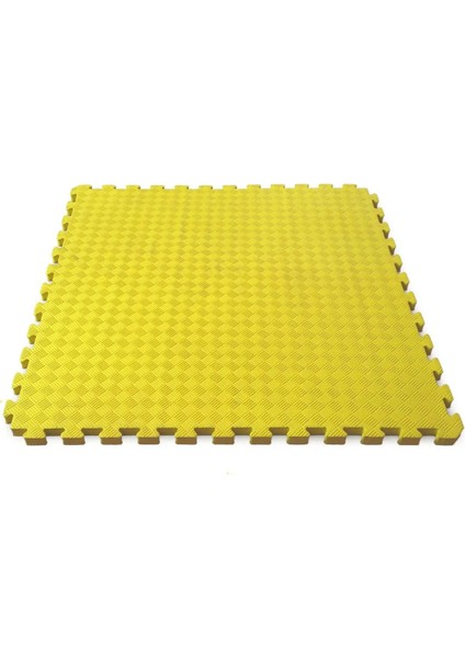 Sarı Renkli Çok Amaçlı Yumuşak Evin Için Tabi Mat 50X50