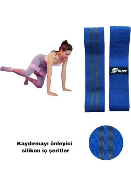 Siyah Dokuma Direnç Bandı, Pilates ve Fitness Için Güçlü Kas Şekillendirme Aracı