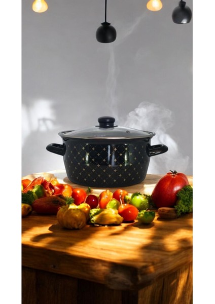 Emaye 22 cm 4 Litre Kızartma Tenceresi, Cips ve Kızartma Için Ideal Seçenek