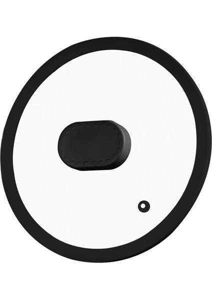 Granit Ezme Basık Tencere 22CM Siyah Silikon Kapakli modelleri