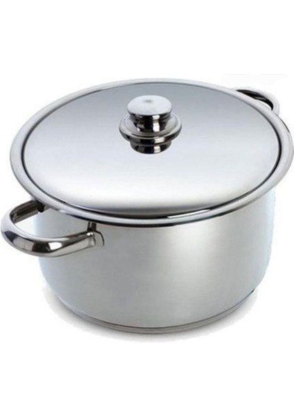 Derin Çelik Tencere 20 Mega, Dayanıklı ve Şık Mutfak Gereci