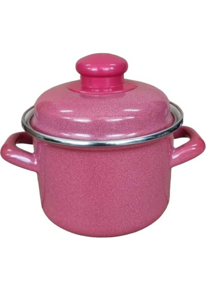 Kırmızı Emaye Mini Tencere 12CM 900ML Yumurta, Sos, Mama Için Şık ve Dayanıklı fırsatları