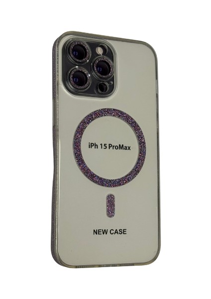 iPhone 15 Pro Max Magsafe Simli Şeffaf Kılıf Kırılmaz Cam Hediye fiyatları