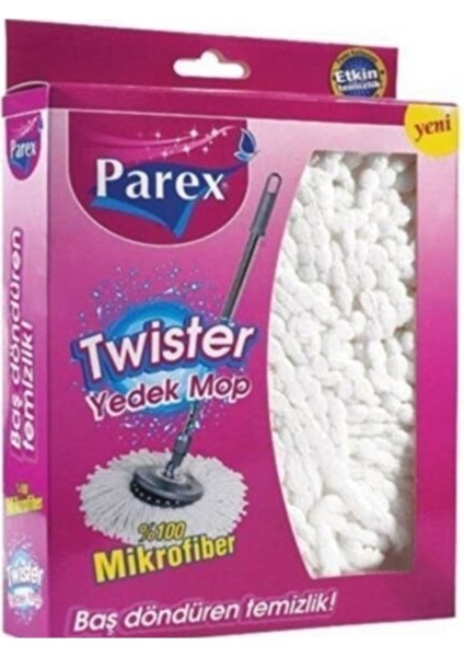 Twister Yedek Mop - Temizlik Için Pratik ve Güçlü Yedek Başlık