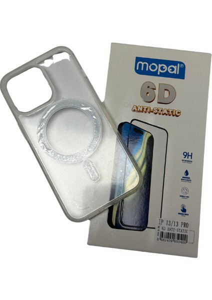 iPhone 13 Pro Magsafe Şeffaf Silikon + Kılıf Kırılmaz Cam Hediye fiyatları