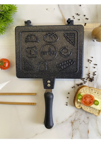 Siyah Granit El Tostu – Pratik ve Dayanıklı Mutfak Ürünleri