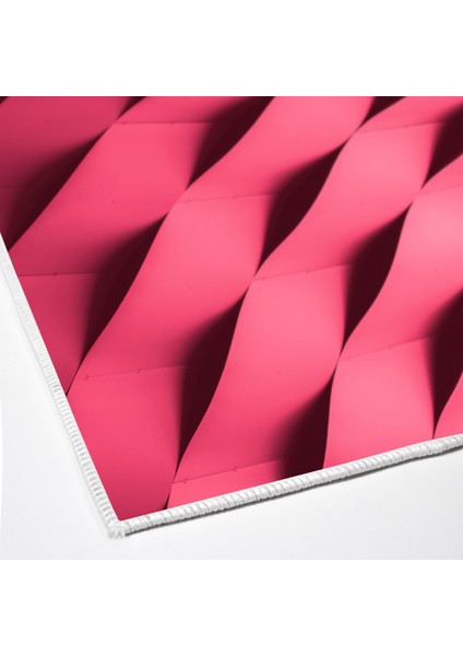 Kaymaz Dijital Mutfak & Salon Halı Trend Geometrik E5017 Pudra