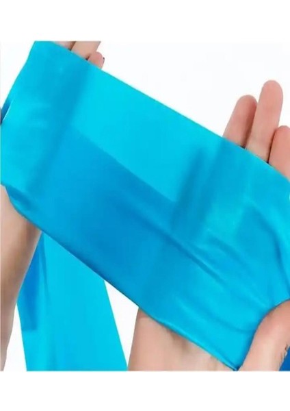 Mavi Pilates Direnç Lastiği, Ev ve Spor Egzersizleri Için Ideal fiyatları