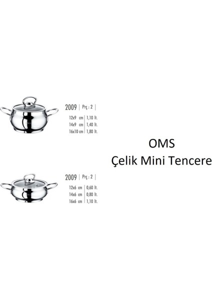 Gümüş Renk Mini Küre Basık Tencere 12X6 Cm, Şık ve Kullanışlı Mutfak Gereci