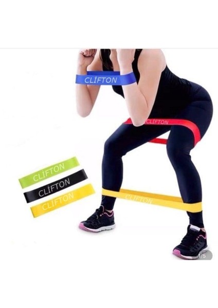 3'lü Set Esnek Dirençli Lastiklerle Pilates ve Aerobik Çalışma Rehberi fiyatları