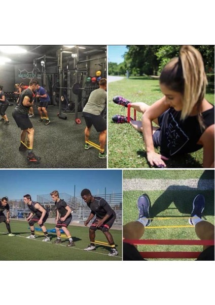 3'lü Set Esnek Dirençli Lastiklerle Pilates ve Aerobik Çalışma Rehberi fırsatları