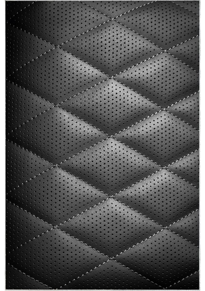 Kaymaz Dijital Mutfak & Salon Halı Trend Geometrik E5013 Siyah