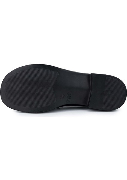 Siyah Kadın Süet Loafer 1065 60-2071 Bn Ayk SK24-25 fırsatları