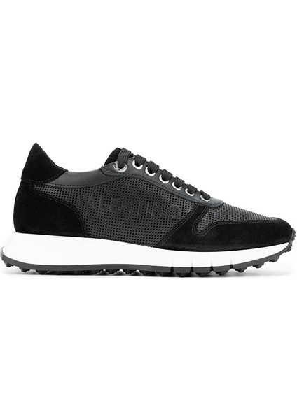 Siyah Kadın Deri Sneaker 1040 95A2602 Bn Ayk Y24