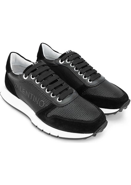 Siyah Kadın Deri Sneaker 1040 95A2602 Bn Ayk Y24 fiyatları