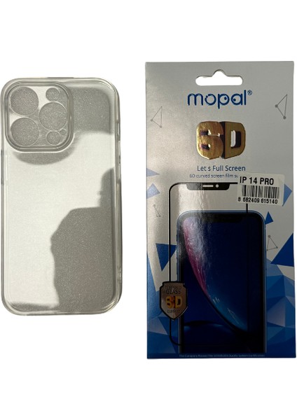 iPhone 14 Pro Şeffaf Silikon Kılıf Kırılmaz Cam Hediye fiyatları