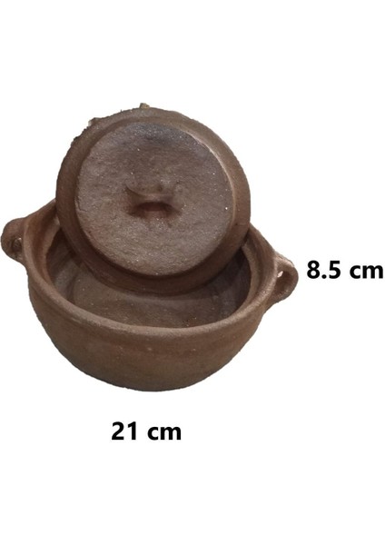 Küçük Kahverengi Çömlek, Şık ve Dayanıklı Tava, Geleneksel Tasarım