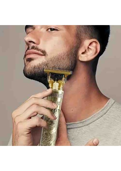 Vintage T9 - Trimmer Profesyonel Şarjlı Saç Sakal Vücut Tıraş Makinesi fiyatları