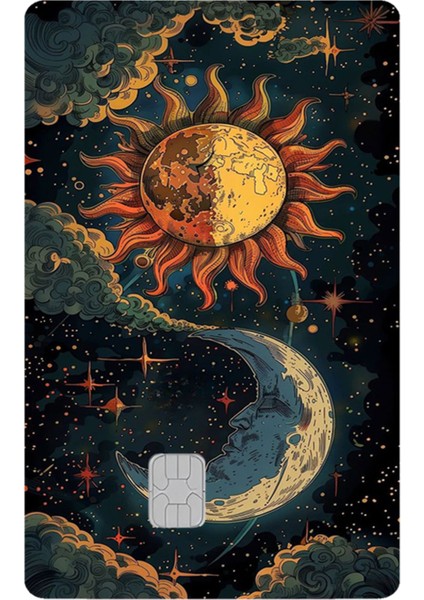 Kart Kaplama Sticker Banka Kredi Kartı Kaplama Stickeri KK679