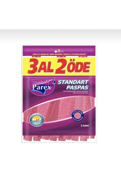 3'lü Ekonomik Paspas Seti, Temiz ve Güzel Bir Yuva Için Ideal