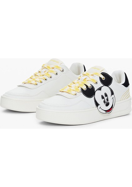 Beyaz-Siyah Kadın Sneaker 24WSKP10 fiyatları