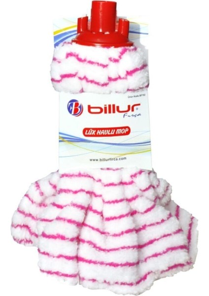 Şık Çizgili Havlu Mop, Temizlikte Zarafet ve Kolaylık Sunar