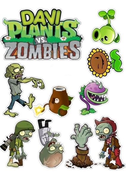 Zombi Sticker Telefon Laptop Notebook Tablet Defter Matara Stiker Etiket ST1601