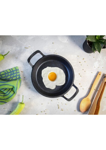 20CM Granit Döküm Sahan, Beyaz, Dayanıklı ve Şık Tasarım fiyatları