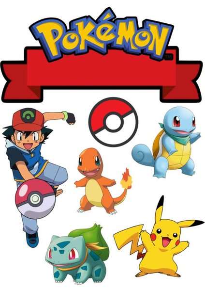 Pokemon Sticker Telefon Laptop Notebook Tablet Defter Matara Stiker Etiket ST920