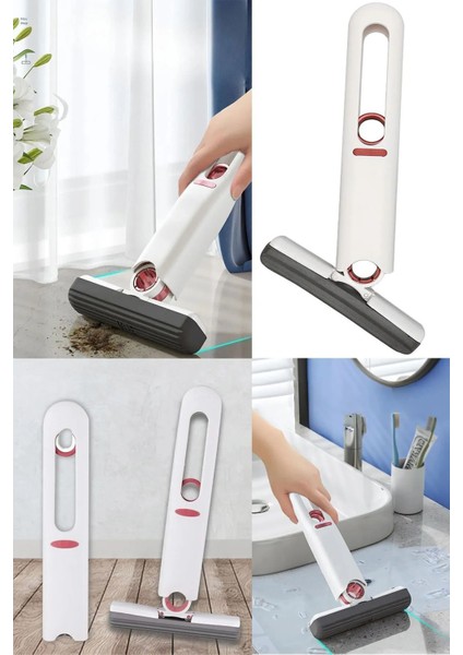 El Tipi Çok Amaçlı Mini Mob, Beyaz, Kompakt ve Kullanışlı Tasarım