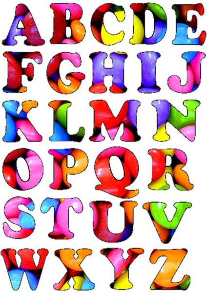 Harf Sticker Telefon Laptop Notebook Tablet Defter Matara Stiker Etiket ST1621