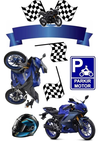 Motosiklet Sticker Telefon Laptop Notebook Tablet Defter Matara Stiker Etiket ST1612