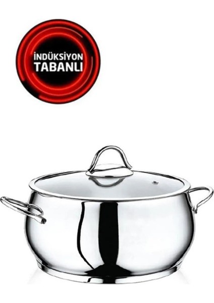 20X10 cm Metal Güveç Tencere, 3 Litre, Dayanıklı ve Şık Tasarım