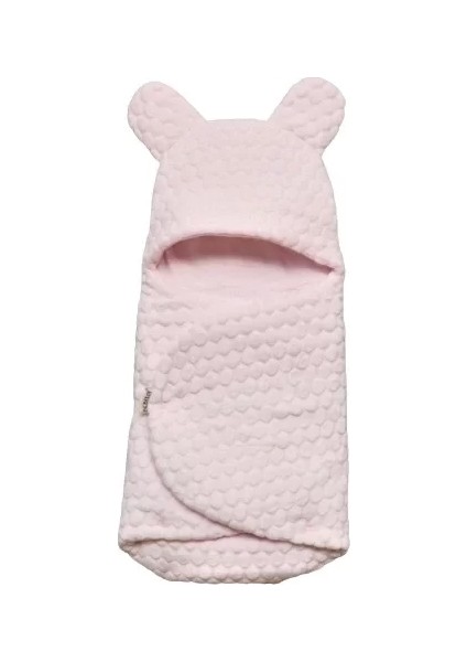 Kabartmalı Velboa Kundak Pembe