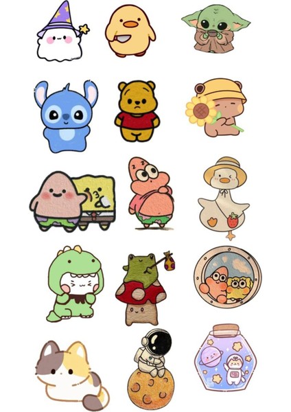 Anime Sticker Telefon Laptop Notebook Tablet Defter Matara Stiker Etiket ST1258