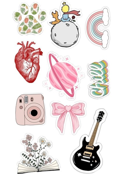 Popüler Sticker Telefon Laptop Notebook Tablet Defter Matara Stiker Etiket ST1272