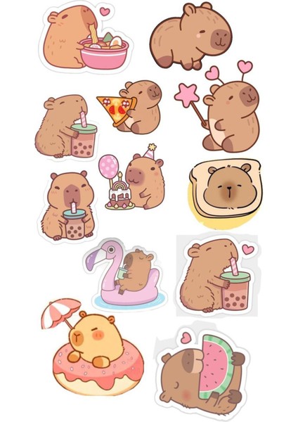 Anime Sticker Telefon Laptop Notebook Tablet Defter Matara Stiker Etiket ST1306