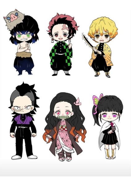 Japon Anime Sticker Telefon Laptop Notebook Tablet Defter Matara Stiker Etiket ST999