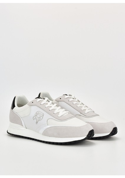 Beyaz-Siyah Erkek Deri Sneaker Velocıtor Iı Karl Nft Lo Lace fiyatları
