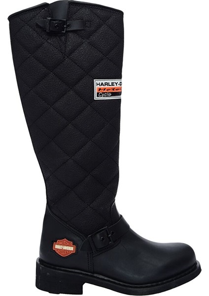 Siyah Kadın Deri Çizme LACONIA/HI/646